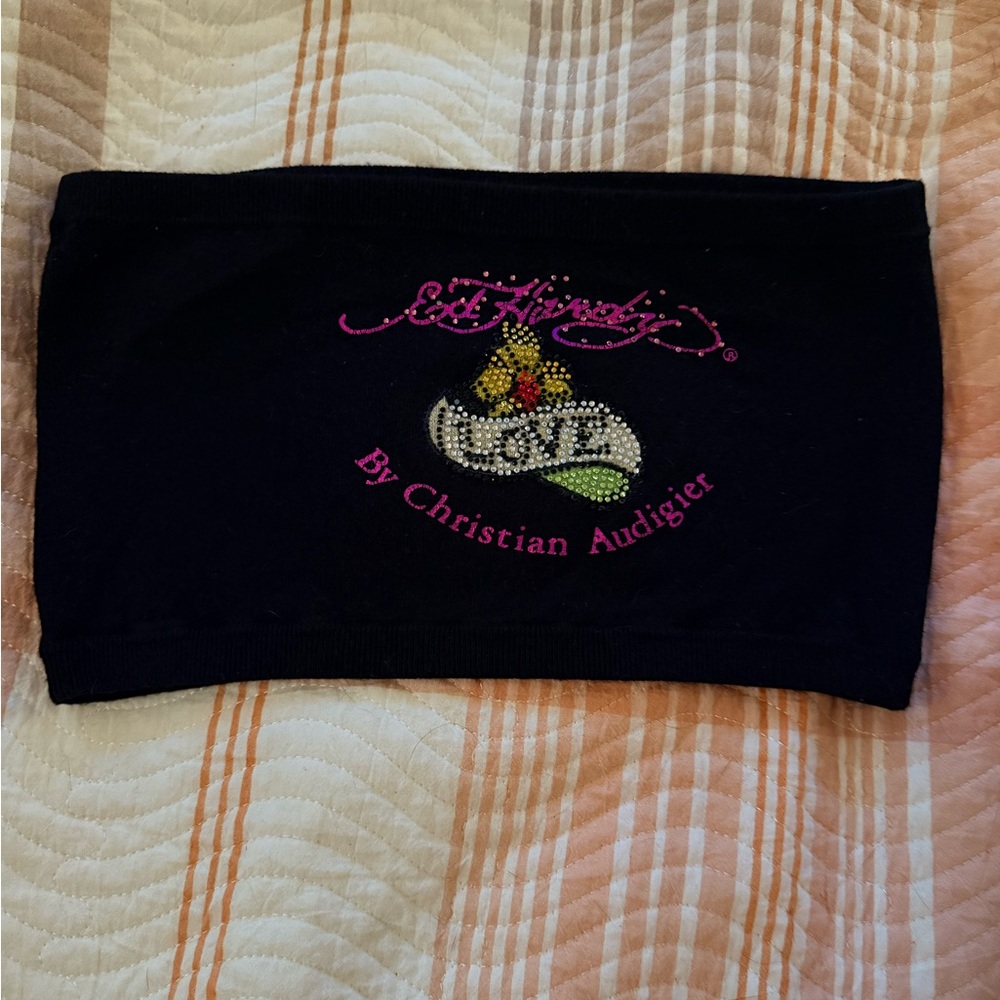 Ed Hardy by Christian Audigier Tube Top – Y2K Vintage